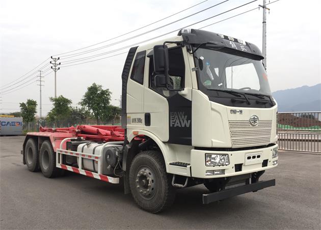 重特牌QYZ5253ZXXCA6車廂可卸式垃圾車公告圖片