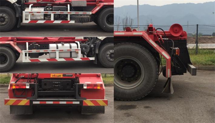 重特牌QYZ5253ZXXCA6車廂可卸式垃圾車公告圖片