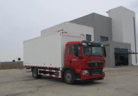 豪沃牌ZZ5187XYKN501GE1翼开启厢式车