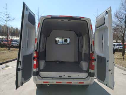 福田牌BJ5048XXY-E1廂式運(yùn)輸車公告圖片