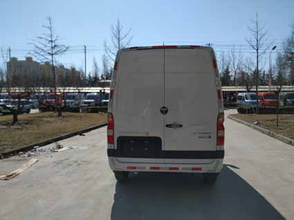 福田牌BJ5048XXY-E1廂式運(yùn)輸車公告圖片