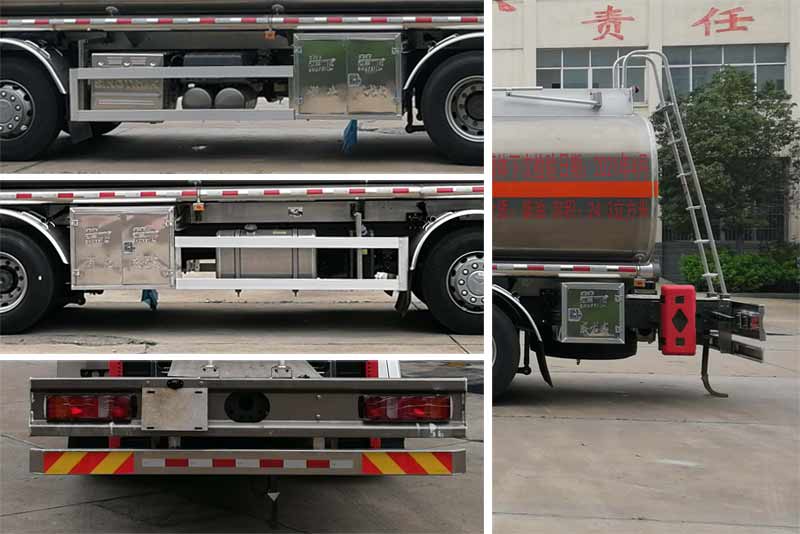 楚飞牌CLQ5320GYY6ZZA铝合金运油车公告图片
