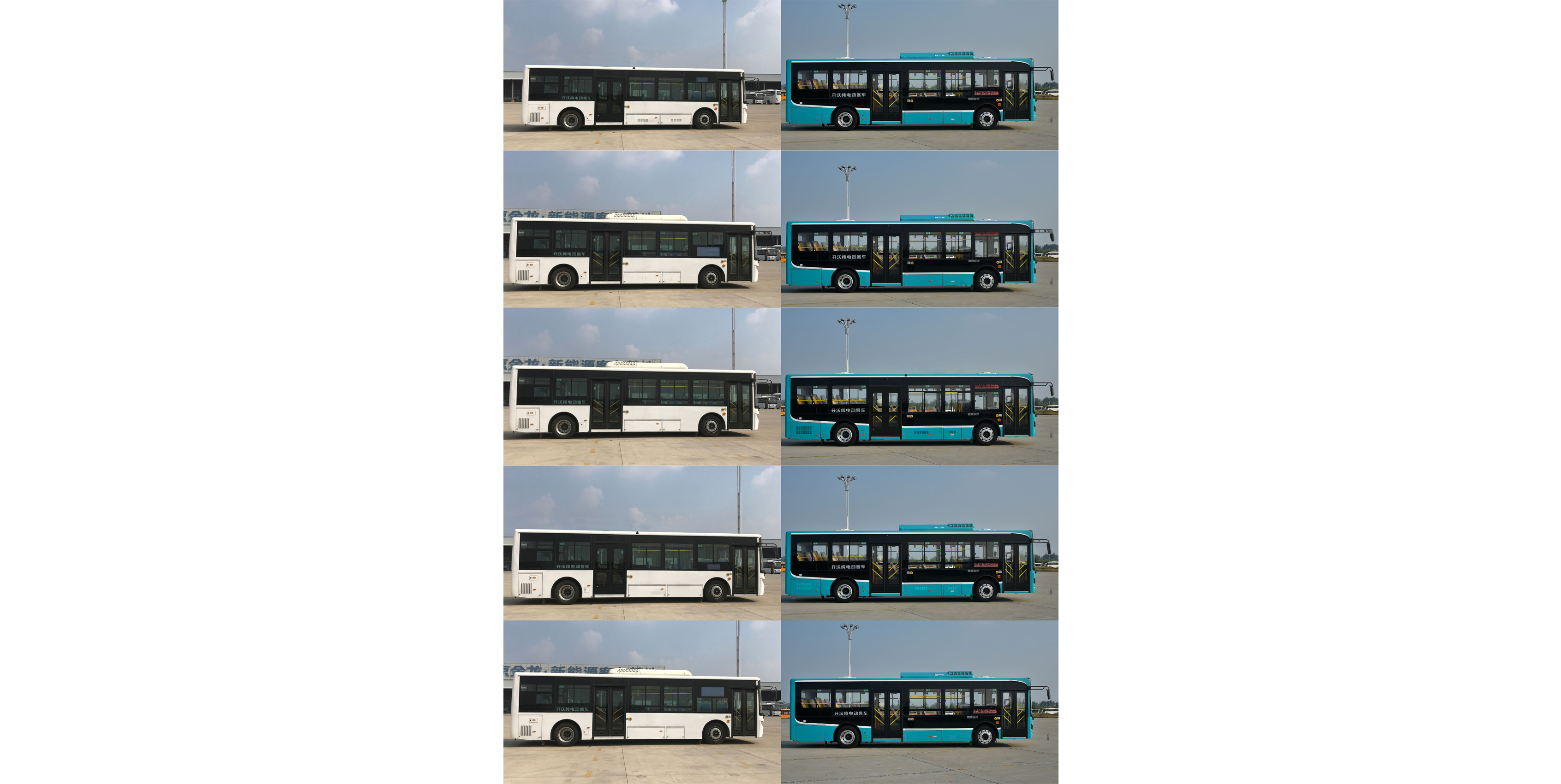 开沃牌NJL6106EV1纯电动城市客车公告图片