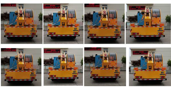 路鑫牌NJJ5100TQX6護(hù)欄搶修車(chē)公告圖片