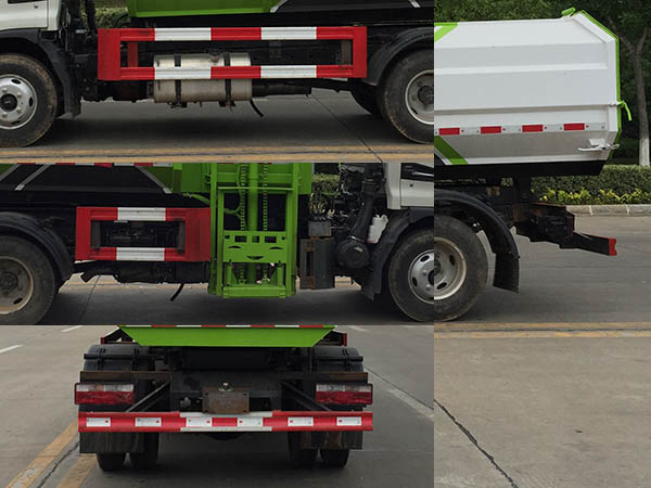 凱力風(fēng)牌KLF5070ZZZH6自裝卸式垃圾車公告圖片