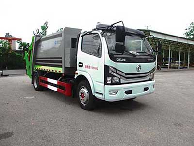 汽爾福牌HJH5120ZYSEQ6壓縮式垃圾車公告圖片