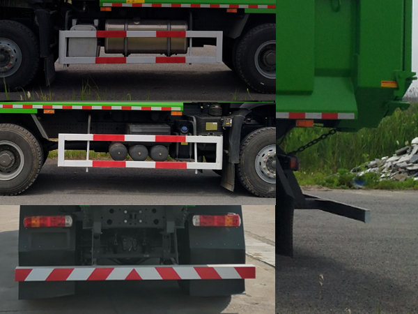 華威馳樂(lè)牌SGZ5250ZLJZZ6W38自卸式垃圾車公告圖片