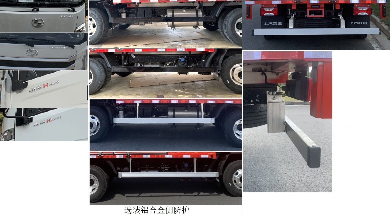 躍進(jìn)牌SH5043CCQZFDDWZ畜禽運(yùn)輸車公告圖片