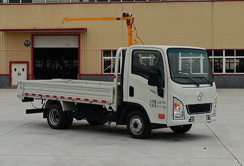 大運(yùn)牌CGC5045JSQHDD33F隨車起重運(yùn)輸車公告圖片