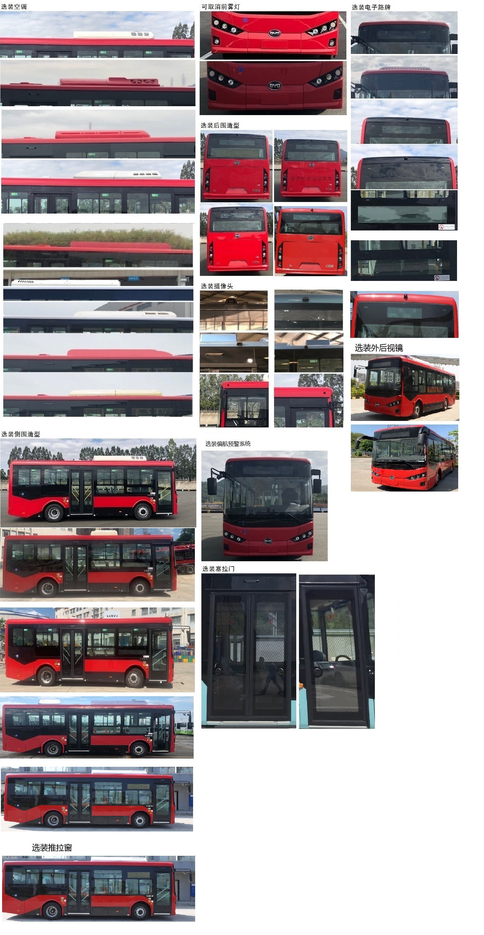 比亚迪牌BYD6851B3EV2纯电动城市客车公告图片