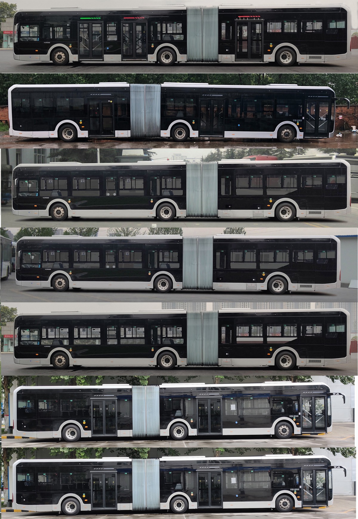 宇通牌ZK6186BEVG1纯电动低地板铰接城市客车公告图片