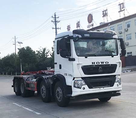 帝王環(huán)衛(wèi)牌HDW5313ZXXZ6車廂可卸式垃圾車公告圖片
