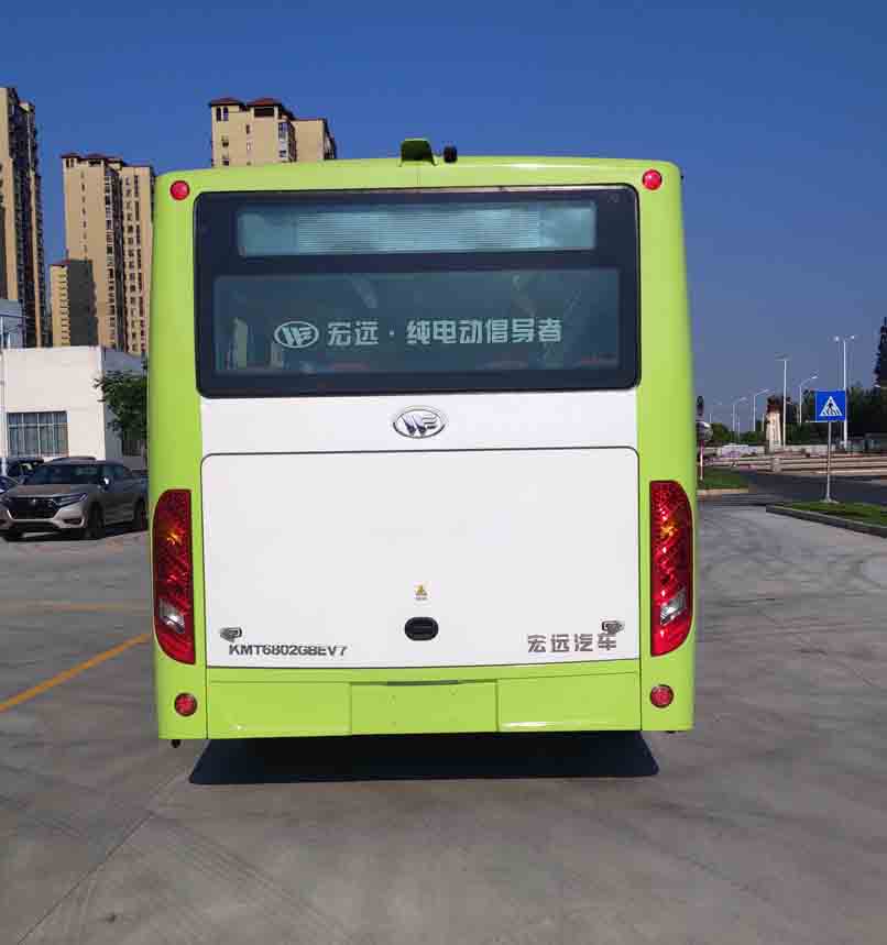 宏远牌KMT6802GBEV7纯电动城市客车公告图片