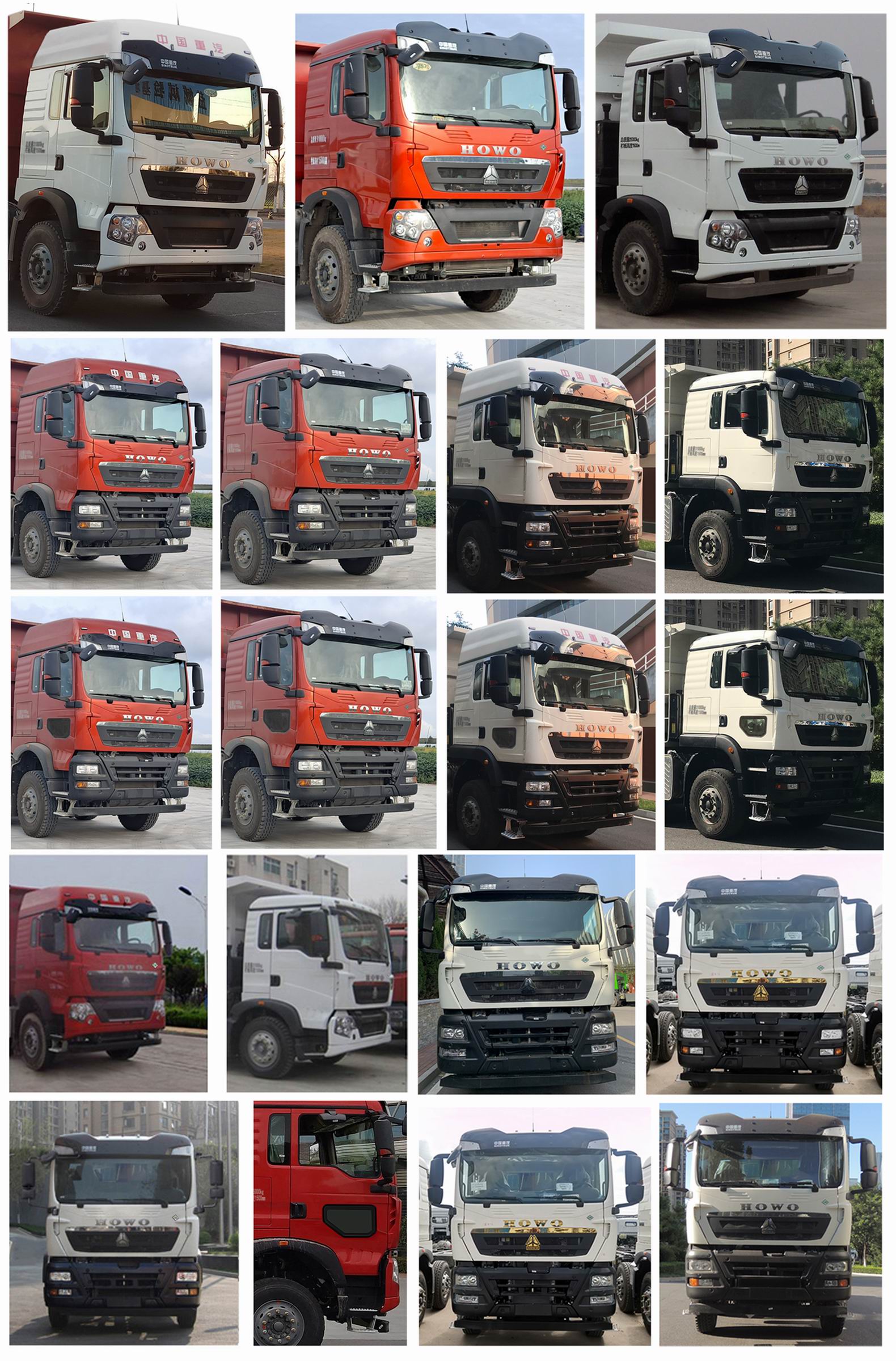 豪沃牌ZZ5317ZLJV426GF1L自卸式垃圾車公告圖片