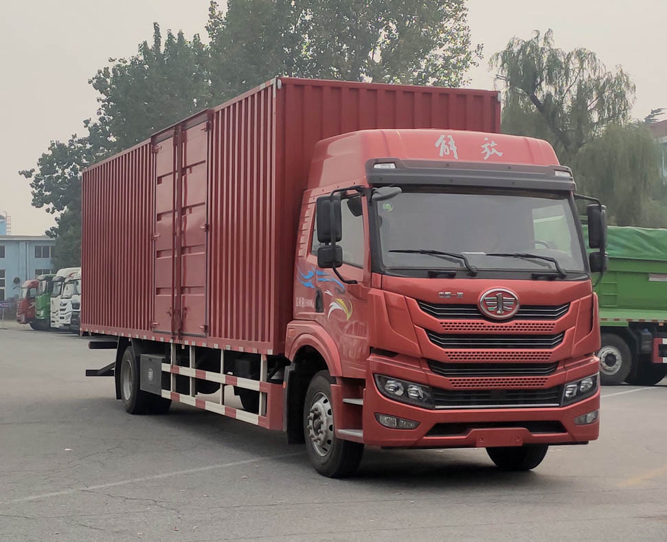 解放牌CA5160XXYPK1L7E6A80廂式運輸車公告圖片