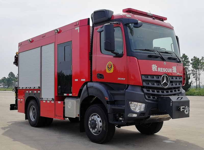 威速龙牌LCG5160TXFJY80抢险救援消防车