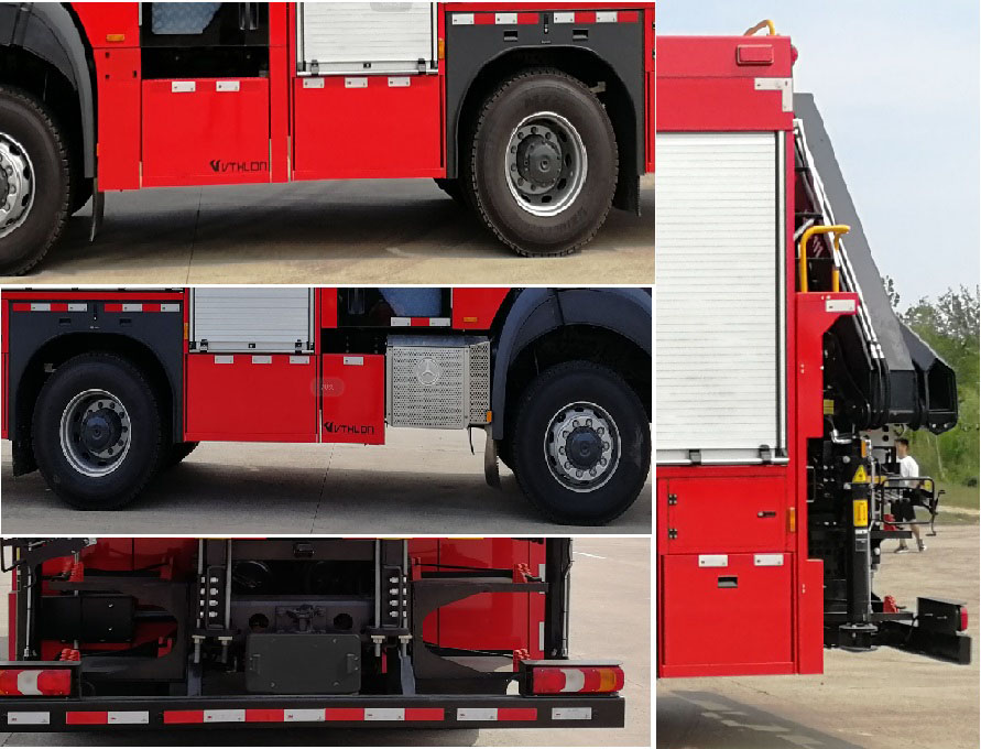 威速龙牌LCG5160TXFJY80抢险救援消防车公告图片