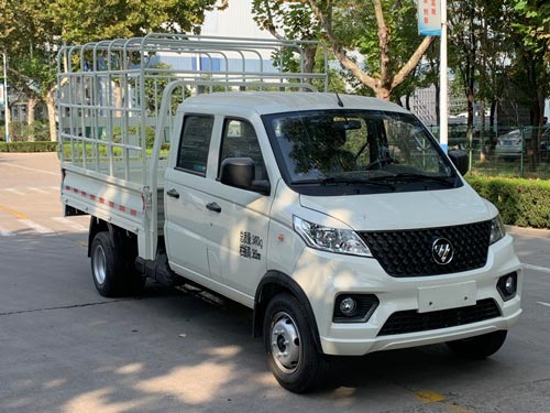 福田牌BJ5030CCY4AV8-32仓栅式运输车公告图片