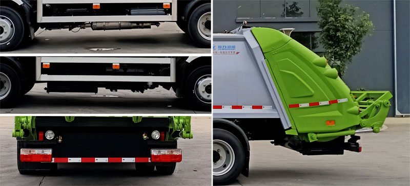 程力威牌CLW5122ZYS6壓縮式垃圾車公告圖片