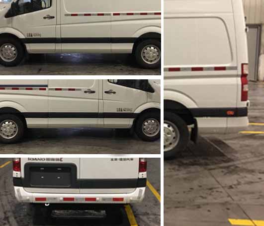 福田牌BJ5048XXY-C2廂式運(yùn)輸車(chē)公告圖片