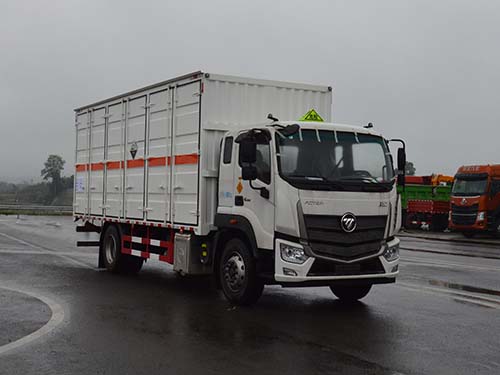 勤宏牌SQH5188XFWB6腐蝕性物品廂式運輸車公告圖片