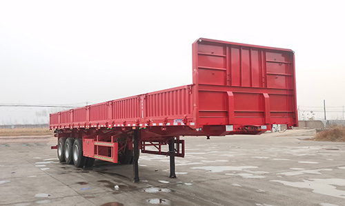 金达聚源牌13米33.2吨3轴自卸半挂车(ZYS9400Z)