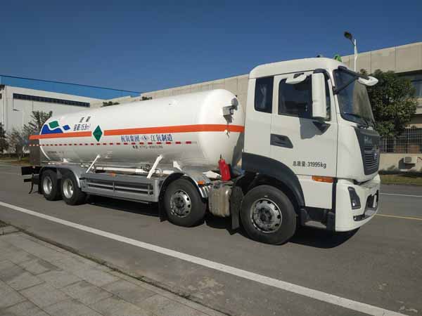 五峰牌JXY5323GDY1低溫液體運輸車公告圖片