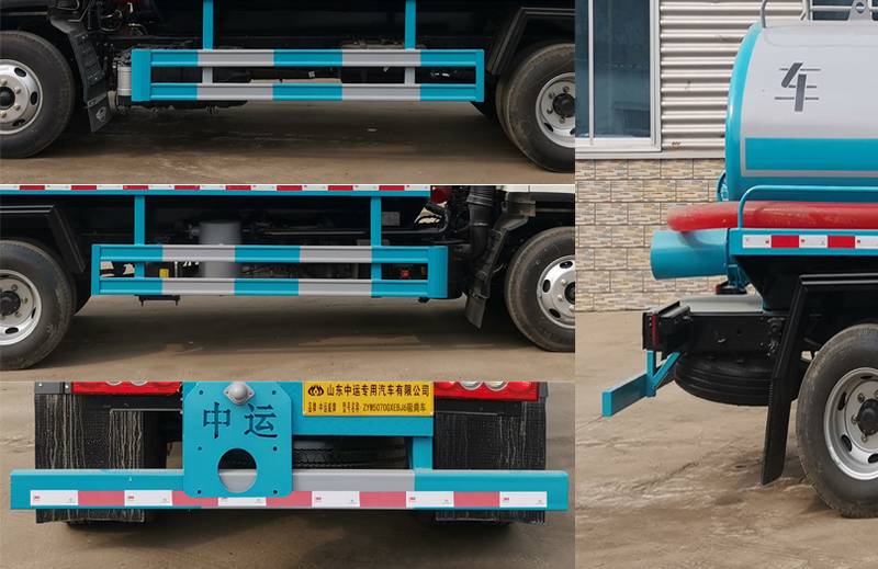 中運威牌ZYW5070GXEBJ6吸糞車公告圖片