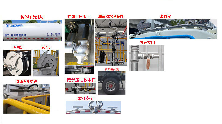 徐工牌DXA5030GPSD6绿化喷洒车公告图片