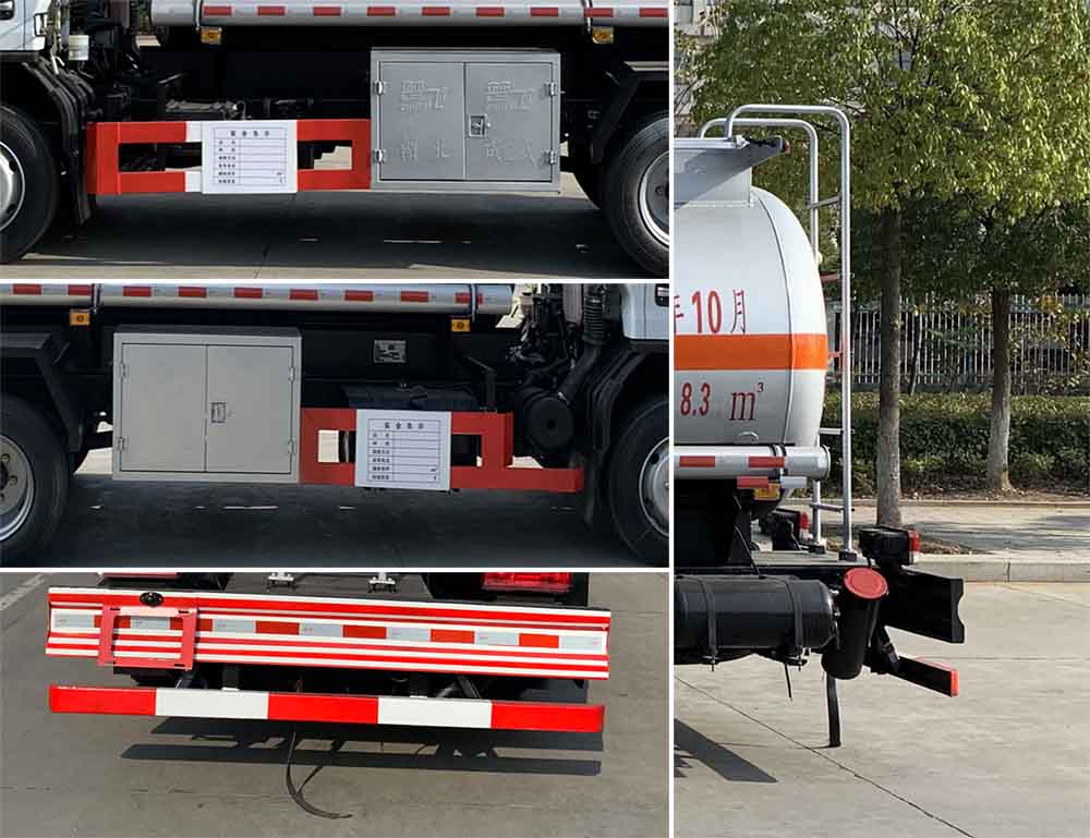 楚飛牌CLQ5120GRY6E易燃液體罐式運輸車公告圖片