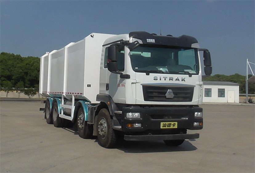 豐汽牌DXD5310ZDJGF6壓縮式對接垃圾車公告圖片