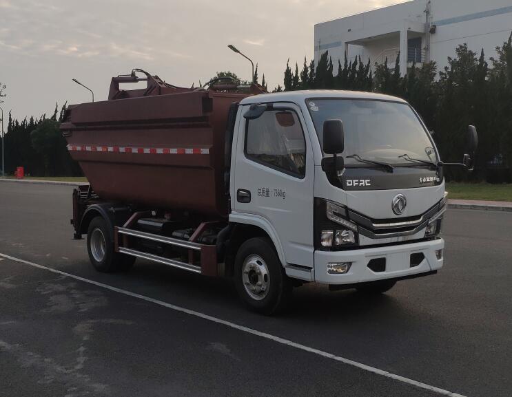 中国中车牌TEG5070ZZZ6EQ1D自装卸式垃圾车公告图片