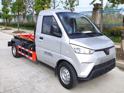 五菱牌GXA5032ZXXEV纯电动车厢可卸式垃圾车公告图片