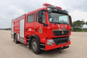 神泉牌LYX5190GXFPM80/H泡沫消防车