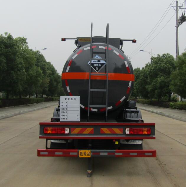 中汽力威牌HLW5320GFWC腐蚀性物品罐式运输车公告图片