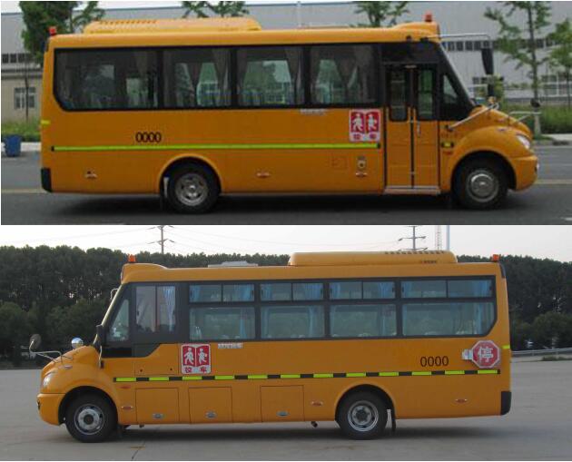 东风牌EQ6750STV1幼儿专用校车公告图片