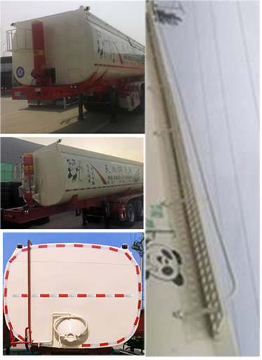 华梁天鸿牌LJN9400GFL中密度粉粒物料运输半挂车公告图片