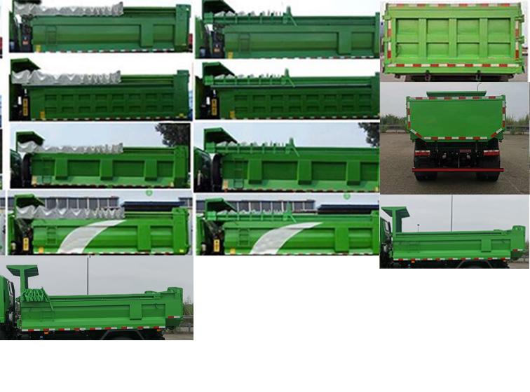 CHM3100ZPB33V 致道牌116马力单桥柴油3.7米国五自卸汽车图片