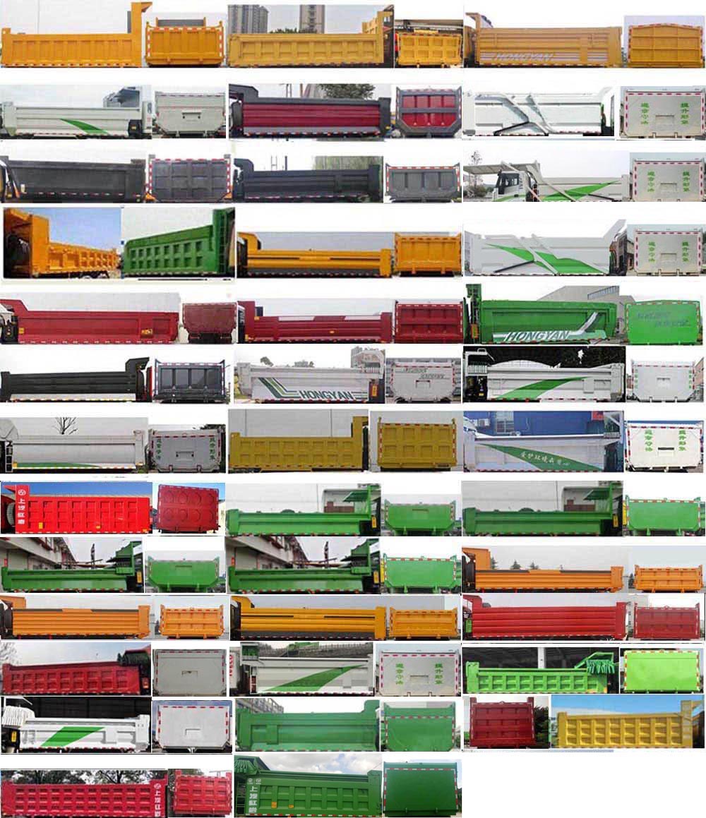 CQ3256HTVG334S 红岩牌390马力后双桥,后八轮柴油5米国五自卸汽车图片