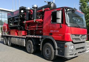 压裂车