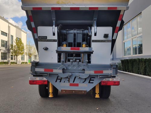 海德牌CHD5040ZZZDFBEV纯电动自装卸式垃圾车公告图片