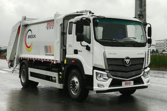 福田牌BJ5182ZYSE6-H1压缩式垃圾车公告图片
