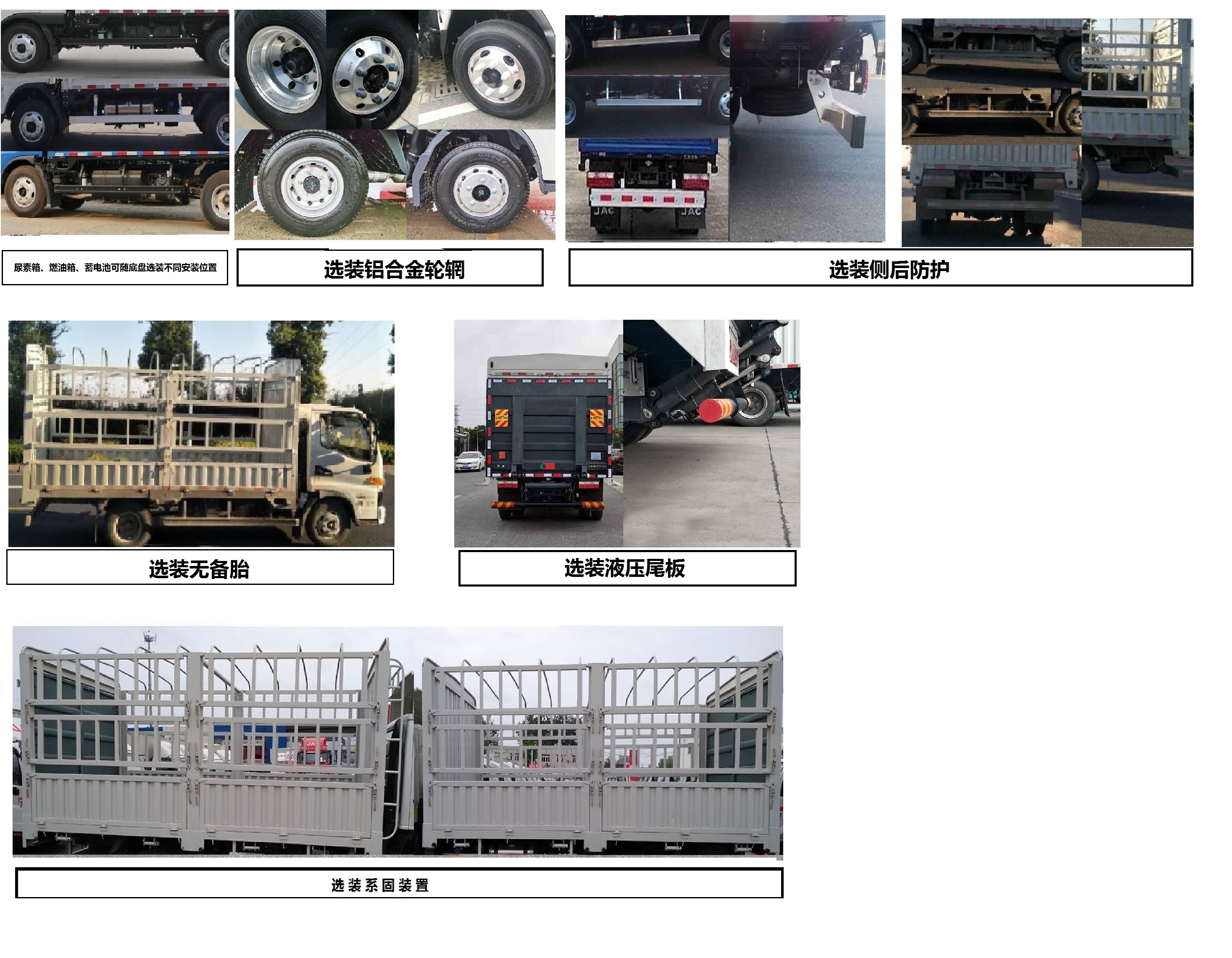 江淮牌HFC5042CCYP31K1C7S倉(cāng)柵式運(yùn)輸車公告圖片