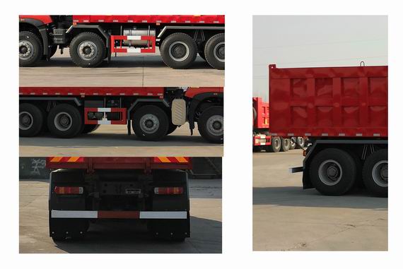 豪沃牌ZZ5317ZLJV326HF1自卸式垃圾車公告圖片