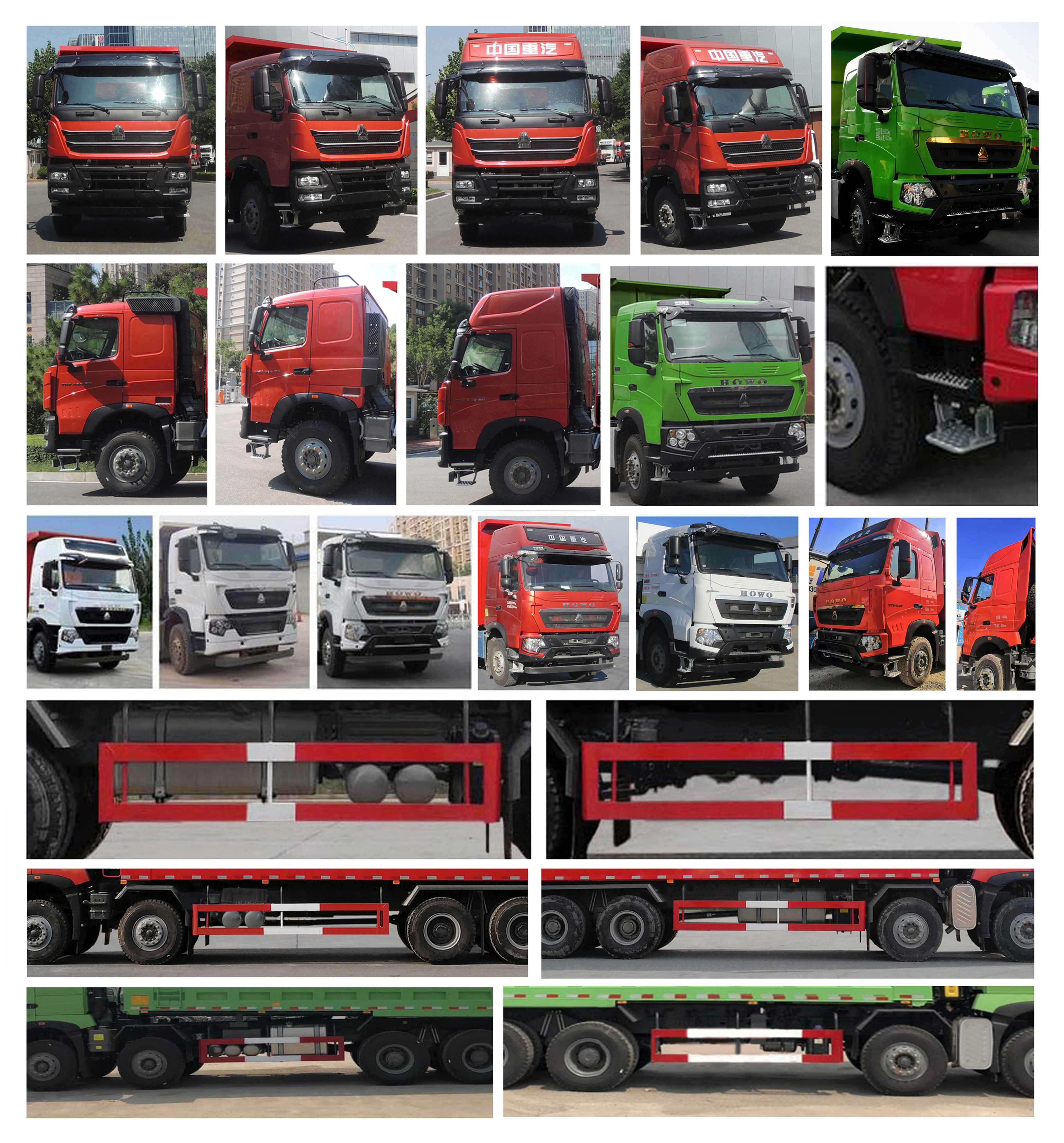 豪沃牌ZZ5317ZLJV486HF1自卸式垃圾車(chē)公告圖片