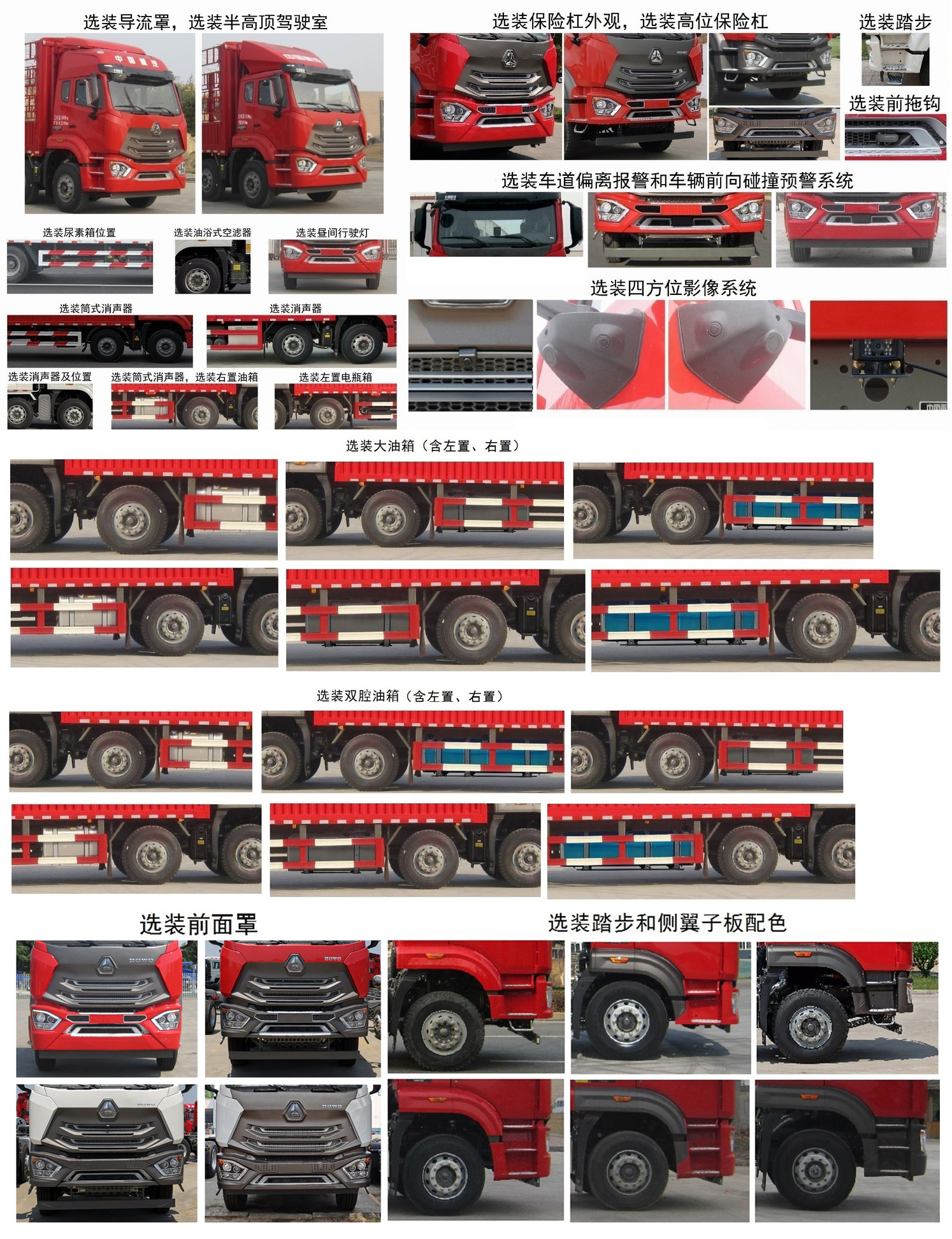 豪瀚牌ZZ5255CCYN56C3F1倉(cāng)柵式運(yùn)輸車(chē)公告圖片