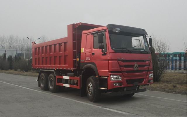 豪沃牌ZZ5257ZLJV3847F1L自卸式垃圾車公告圖片