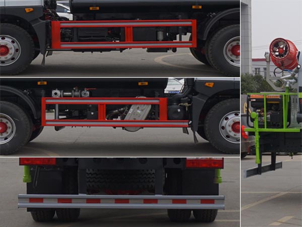 中潔牌XZL5180GPS6綠化噴灑車公告圖片