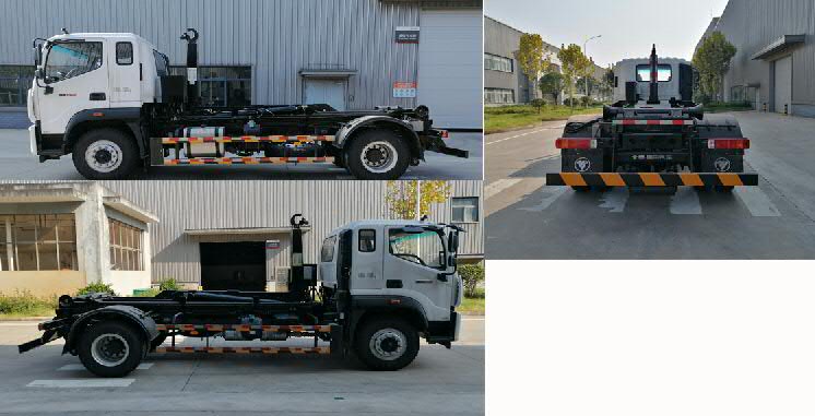 福田牌BJ5182ZXXE6-H1車廂可卸式垃圾車公告圖片