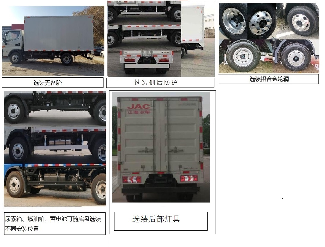 江淮牌HFC5041XXYP33K1C7S厢式运输车公告图片